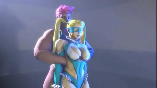 Regardez Rainbow Mika se fait casser le dos par Zarya de Overwatch vidéos de conduite