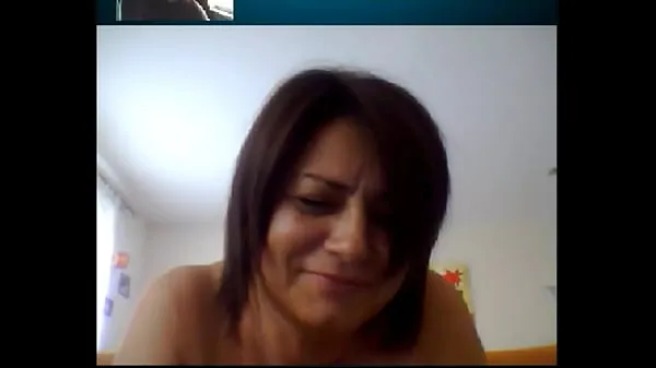 Tonton Italian Mature Woman on Skype 2 drive Video