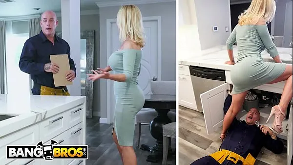 Watch BANGBROS - Busty MILF Nikki Benz Drops Her Big Ass On Maintenance Man's Pipe drive Videos