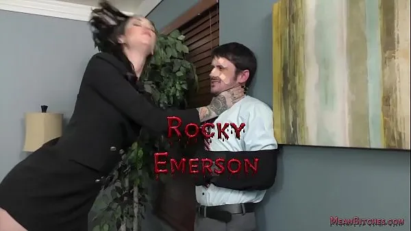 Oglejte si videoposnetke Tall Beautiful Office Bully - Rocky Emerson - Femdom vožnjo