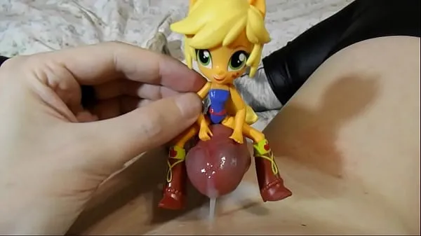 Oglądaj EroNekoKun] - MLP AppleJack Plush Toy transform into Girl prowadź filmy