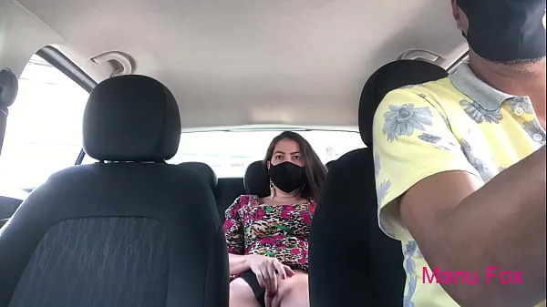 شاهد مقاطع فيديو I teased the uber driver until he made me come القيادة