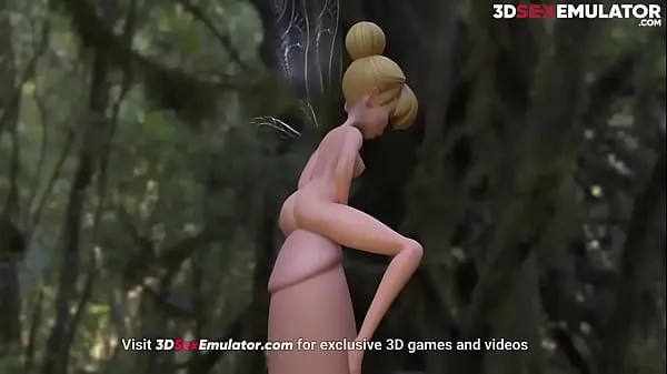 Sehen Sie sich Tinker Bell mit einem Monsterschwanz | 3D Hentai-Animation Videos an