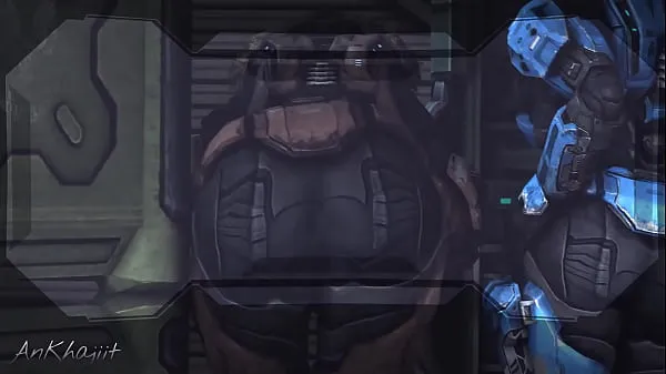 观看Halo: Reach - No Staring! (Halo Anal Anim驱动器视频