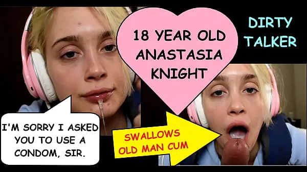 Nézze meg Thank you sir for giving my pussy a break" 18 year old Anastasia Knight vezesse a videókat