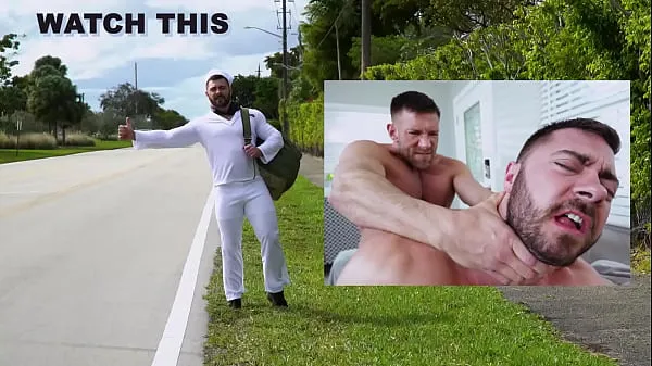 Regardez GAYWIRE - Bruce Beckham baise le marin en auto-stop Derek Bolt vidéos de conduite