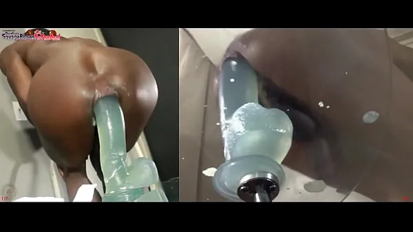 Se TWO ANGLES 1&6| Huge Dildo Riding Balls Deep Ass Fucking Extreme Anal Twink kjøre videoer