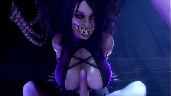 Regardez Mileena avec Round Booty chevauchant une grosse bite vidéos de conduite