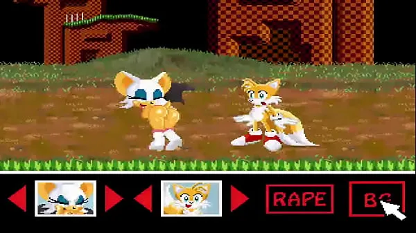 Watch Tails well dominated by Rouge and tremendous creampie drive Videos