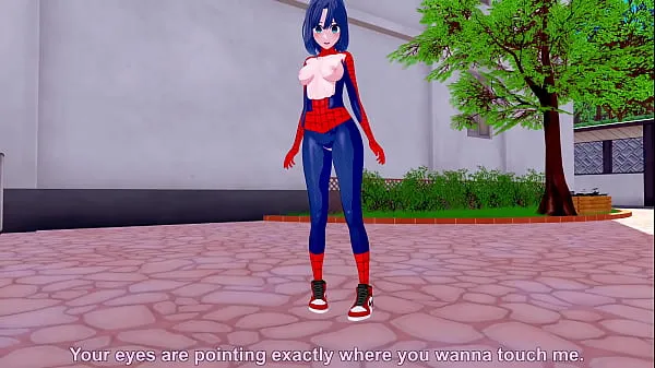 Oglądaj Akane Big Boobs Spider-man Cosplay hentai animation game 3d koikatsu prowadź filmy